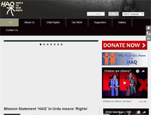 Tablet Screenshot of haqcrc.org